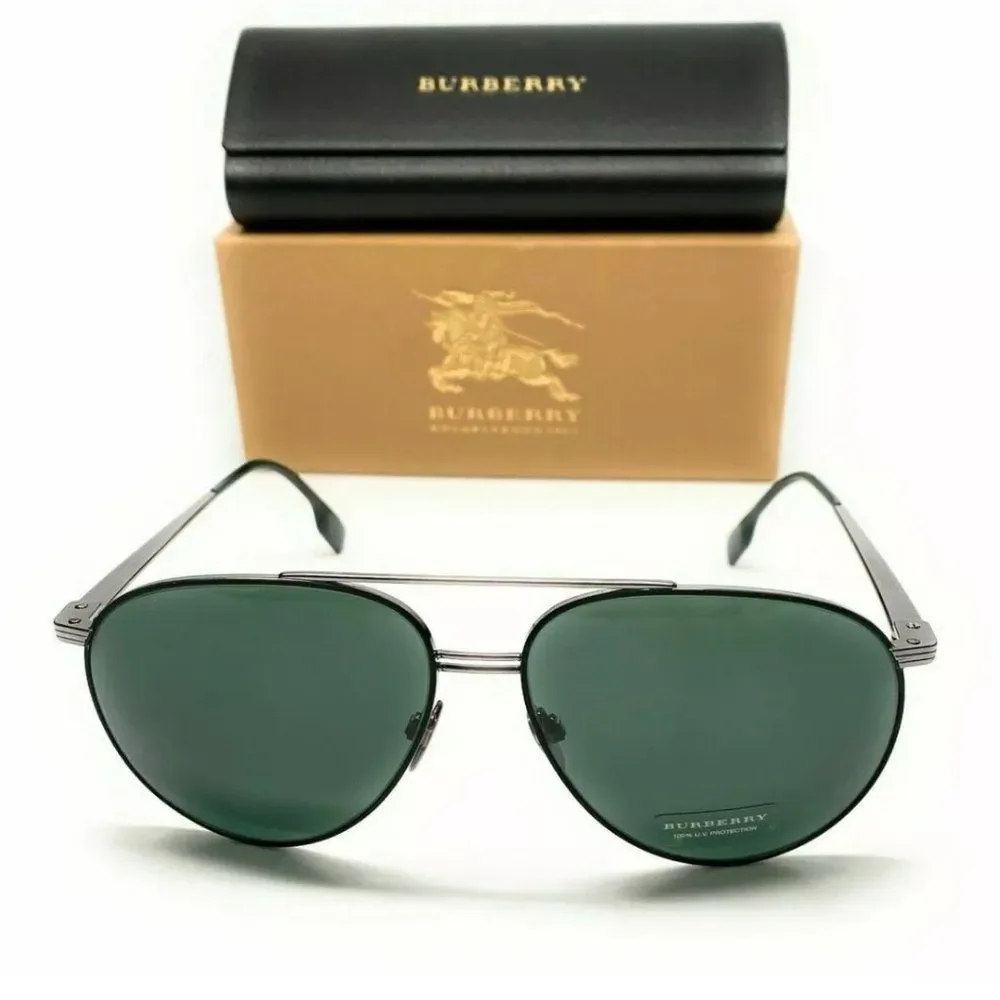 Burberry Men's Gunmetal Sunglasses!